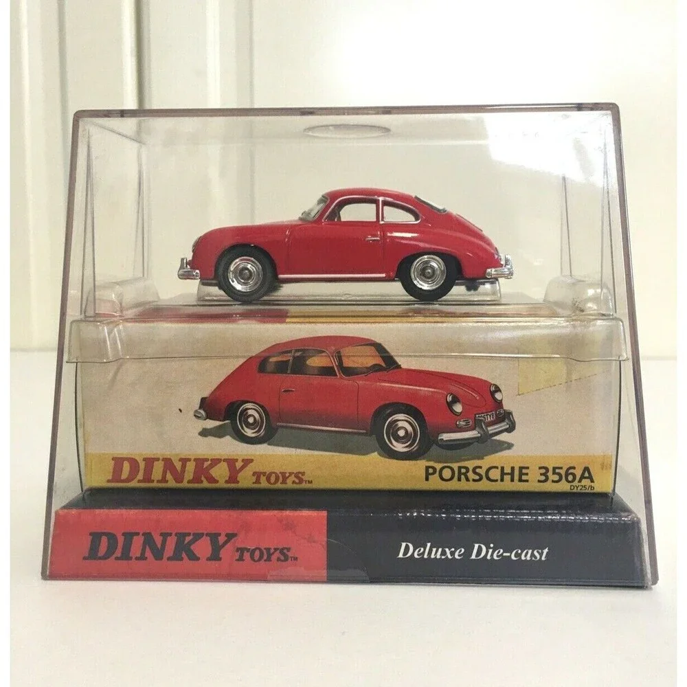NEW Dinky Toys Porsche 356A Deluxe Die Cast Red DY25/b 2006 - Picture 5 of 14
